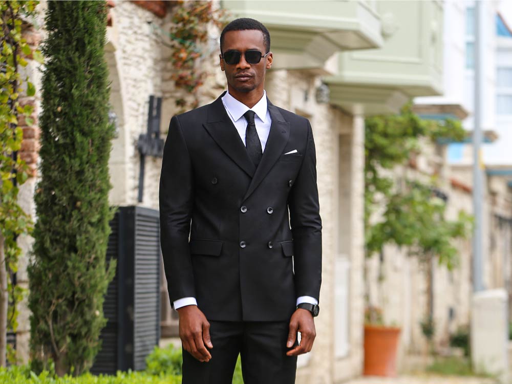 Men's Black Suit - Wholesale Clothing Supplier