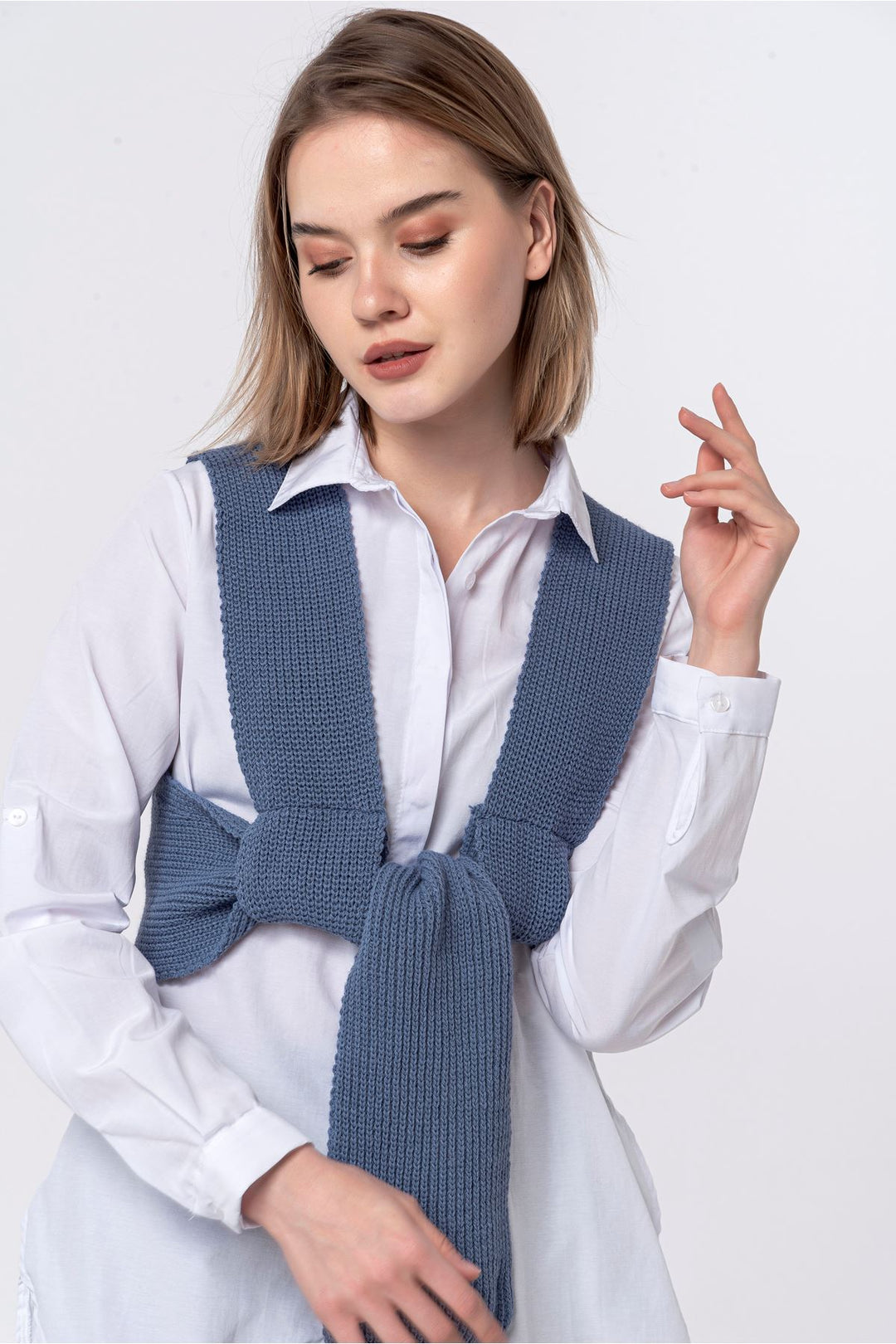 KKT TRICOT TOP -indigo - Принстон