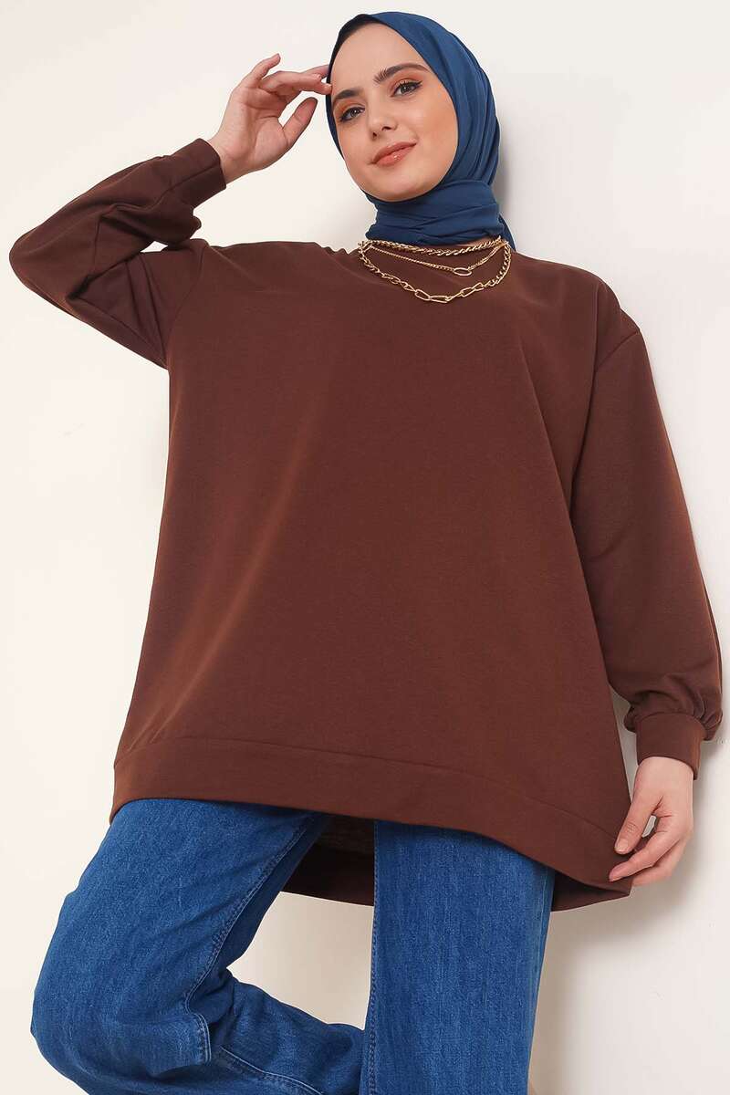 BNG Women Tunic Sweat Brown - Clermont