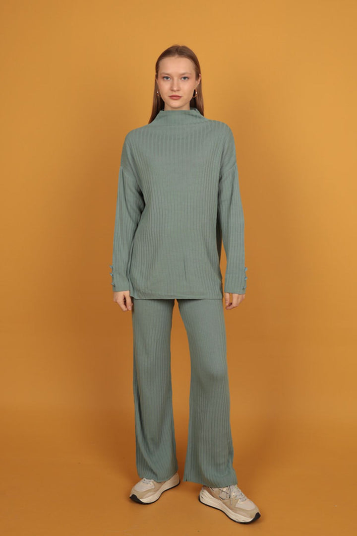 KKT Tricot Fabric Women's Suit-Mint - Appleton