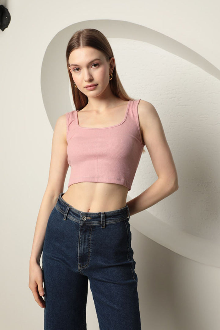 KKT Camisole Fabric Women Crop-Light Pink - Scheveningen