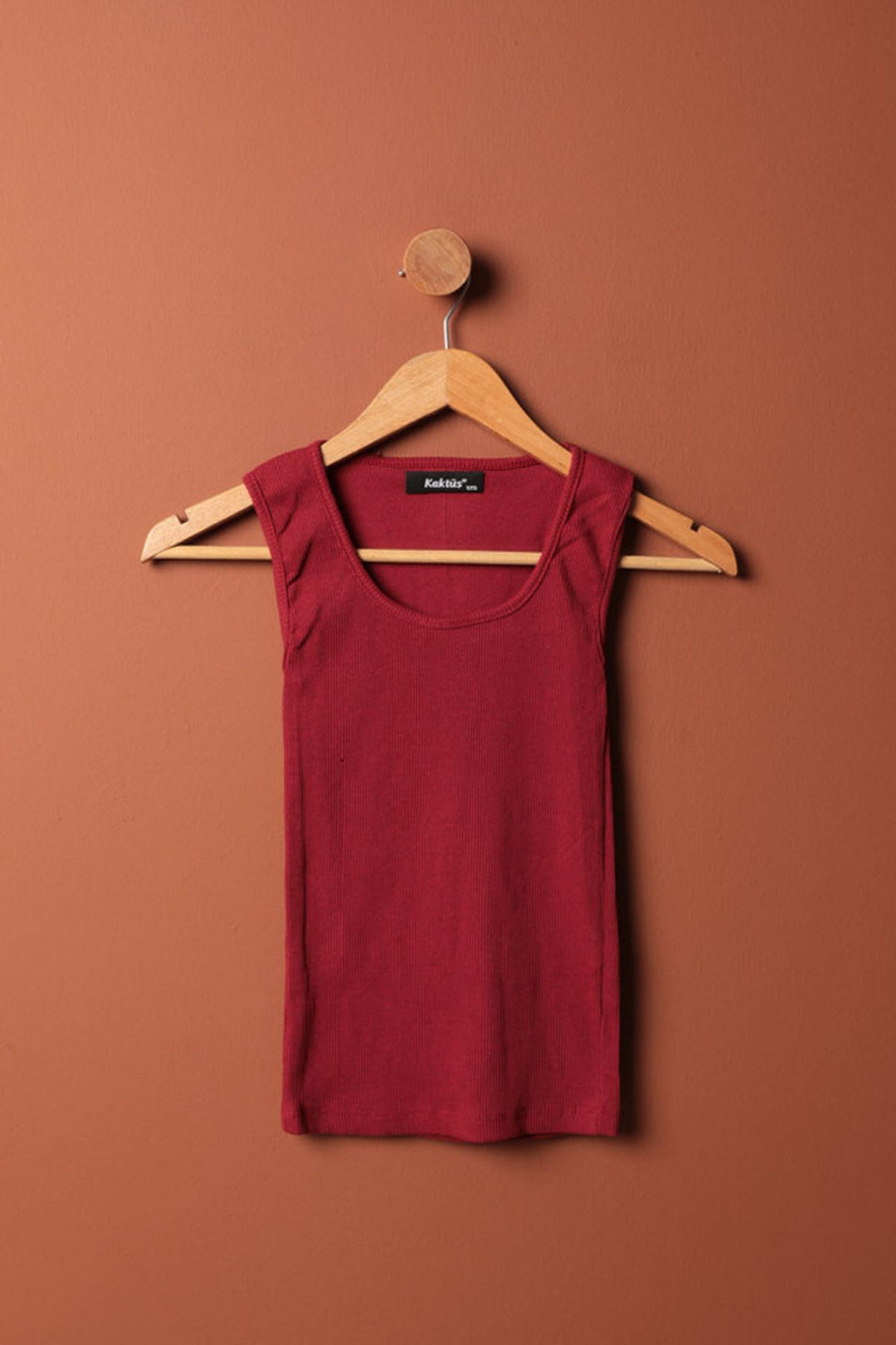 KKT Camisole Fabric U Neck Женская блузя Burgundy - San Buenaventura