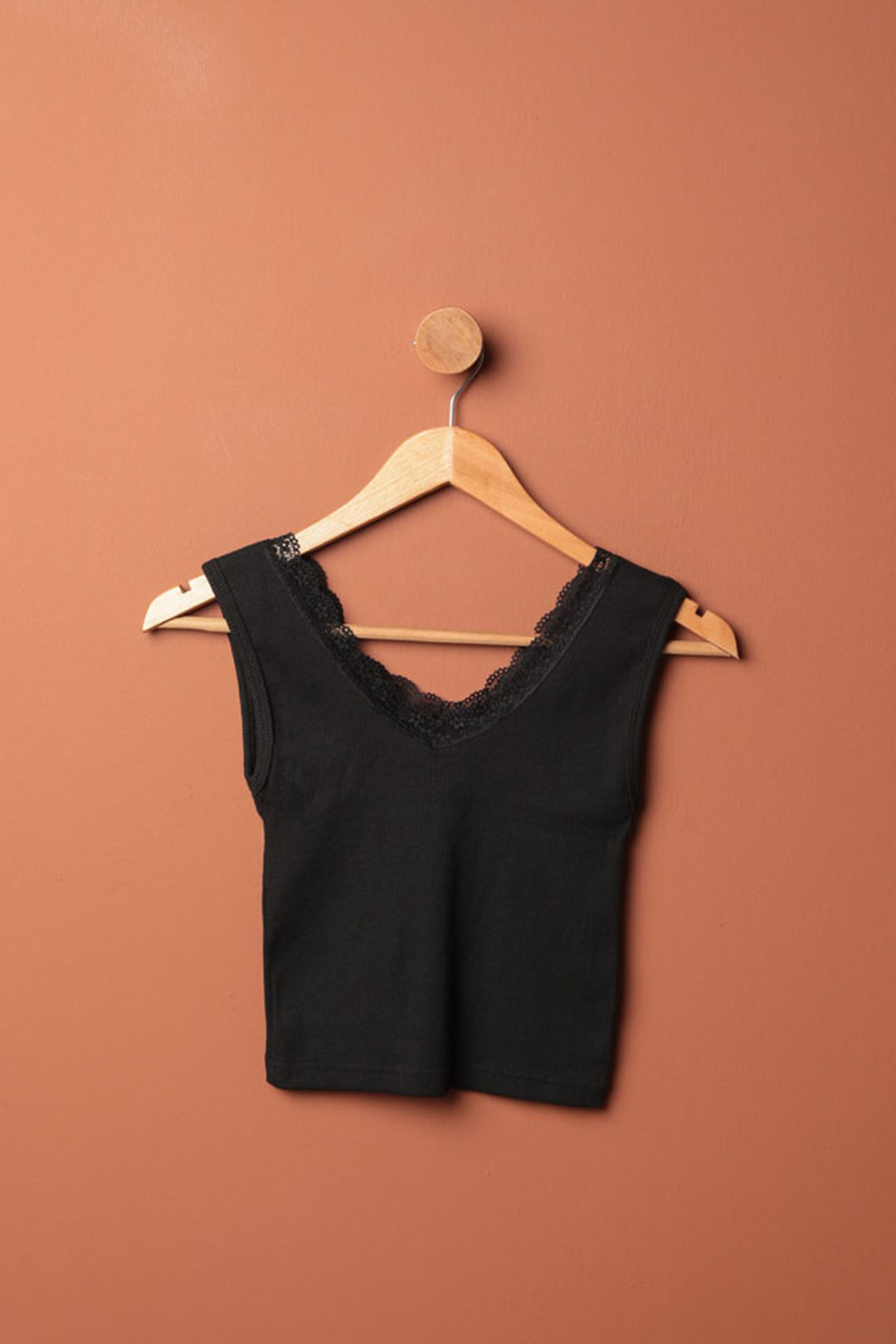 KKT Camisole Fabric Women's Crop-Black - Valdosta