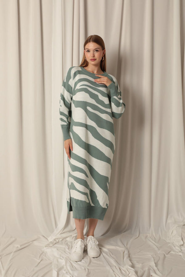 KKT Knitwear Ткань Maxi Mint платье - Nashua