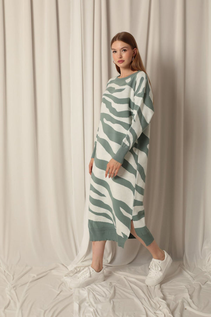 KKT Knitwear Ткань Maxi Mint платье - Nashua