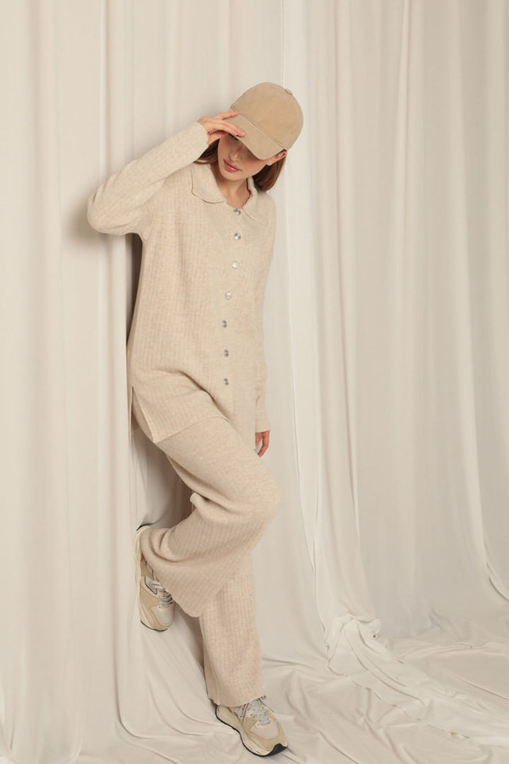 KKT Knitted Fabric Corduroy Women's Stone Suit - Lünen