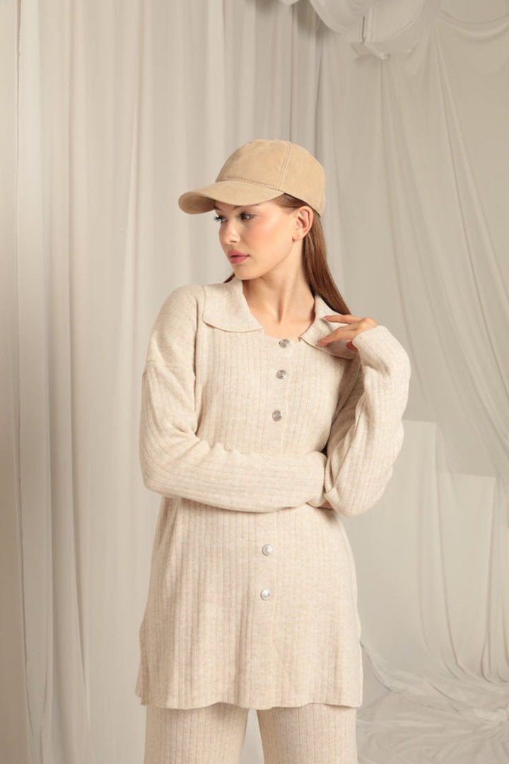 KKT Knitted Fabric Corduroy Women's Stone Suit - Lünen