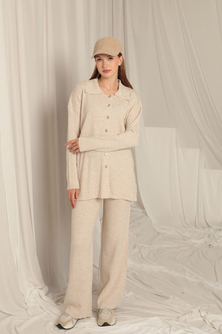 KKT Knitted Fabric Corduroy Women's Stone Suit - Lünen