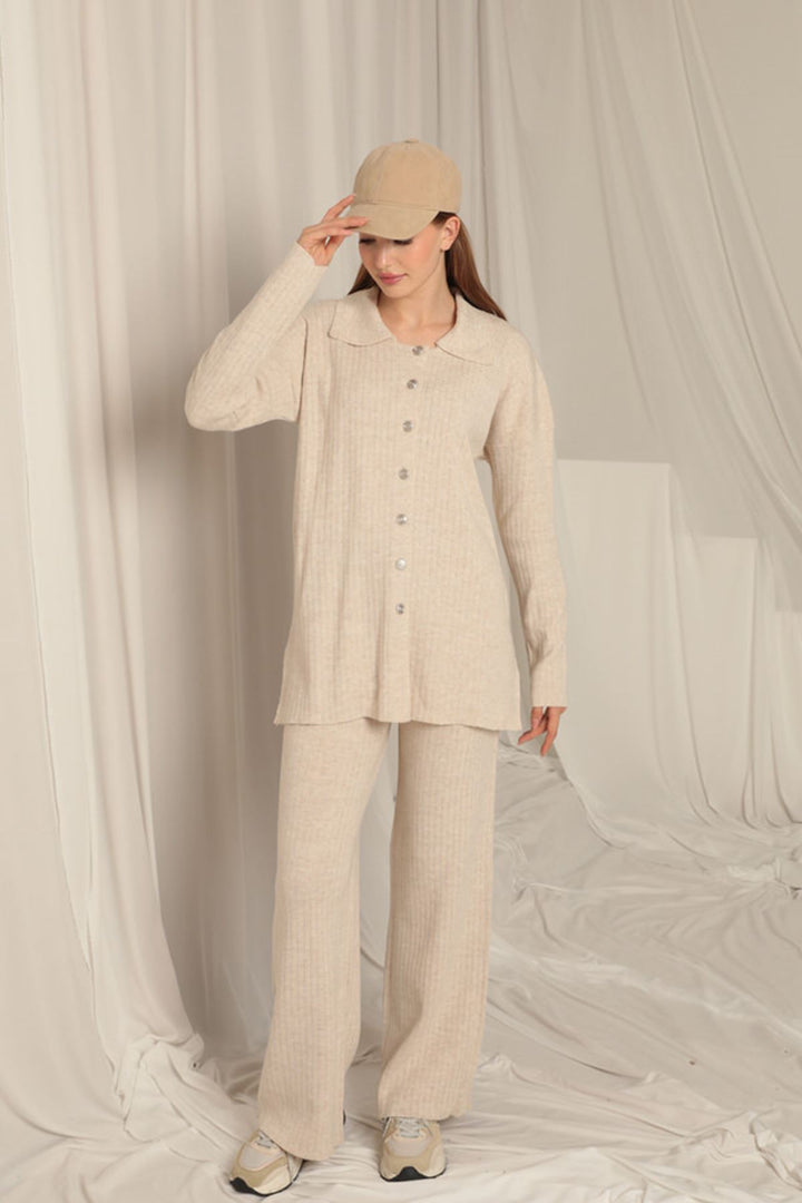 KKT Knitted Fabric Corduroy Women's Stone Suit - Lünen