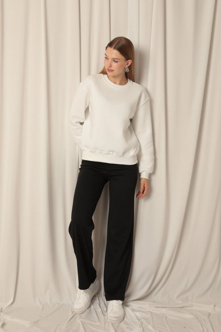 KKT Thessaloniki Fabric Women's Black Trousers - Florence