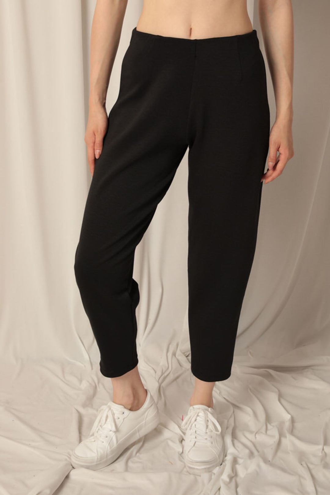 KKT Modal Fabric Shalwar Women Black Trousers - Redding