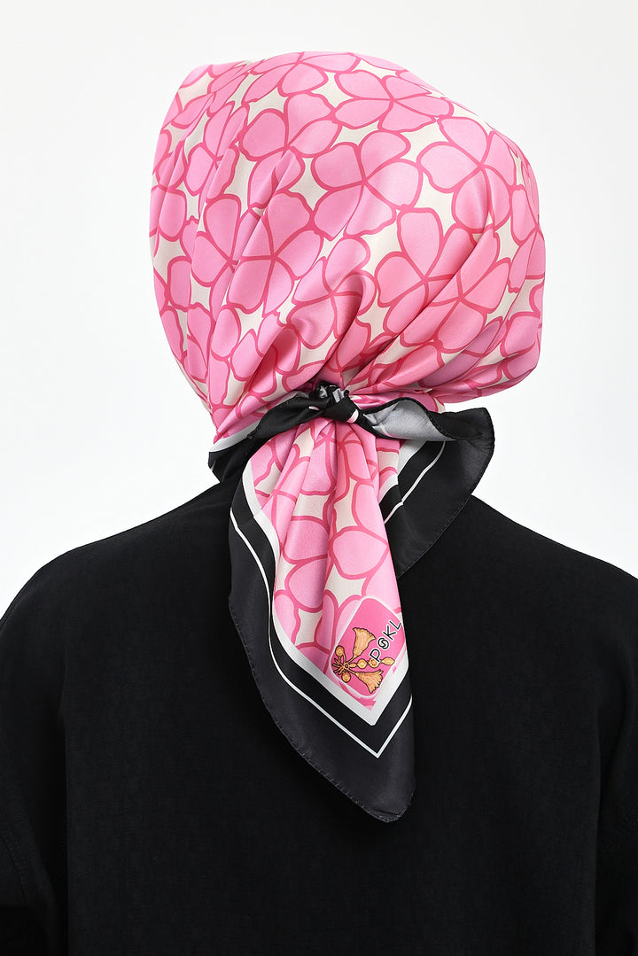 BNG Women Patterned Scarf Pink - Clermont