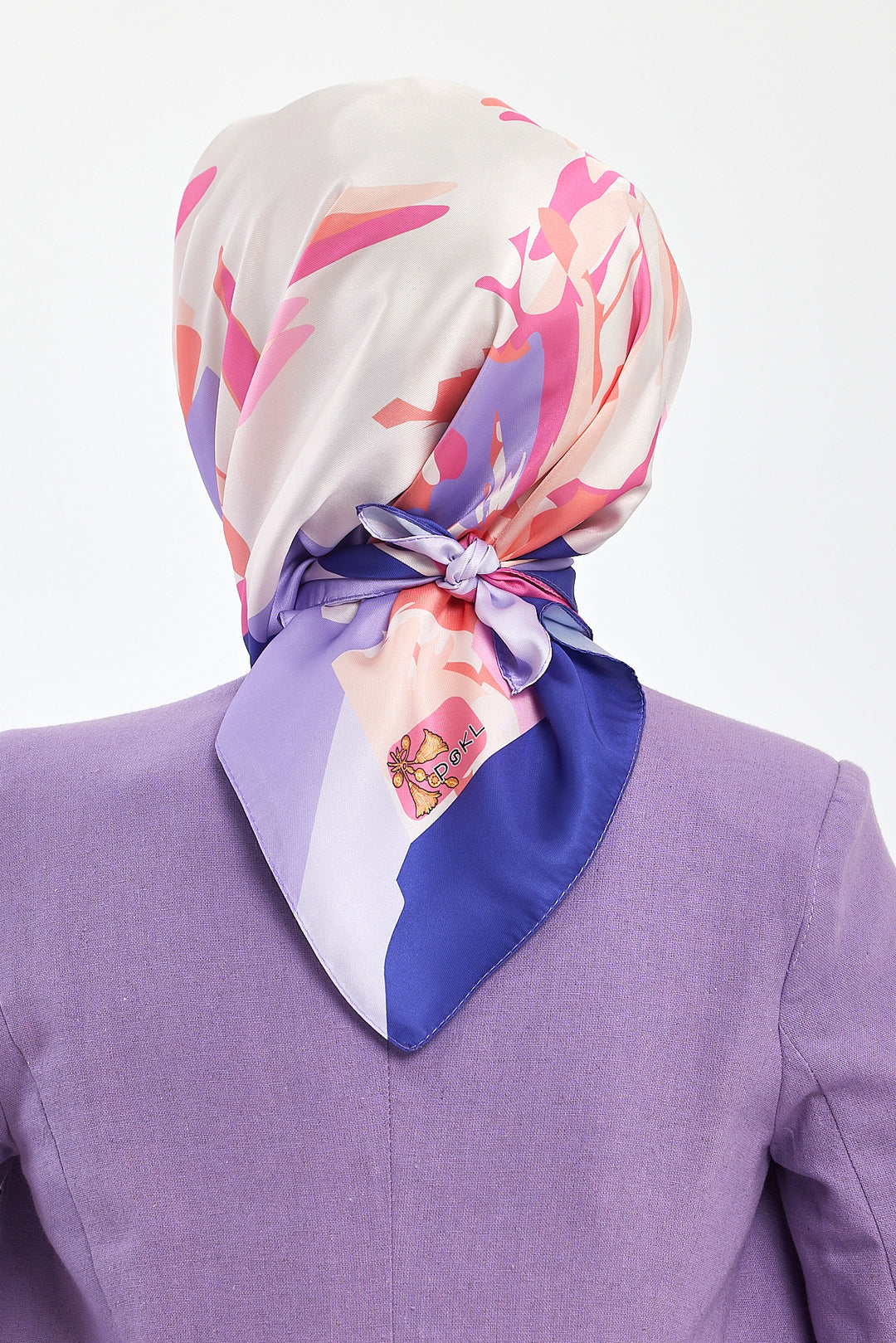 BNG Women Patterned Scarf Lilac - Clermont