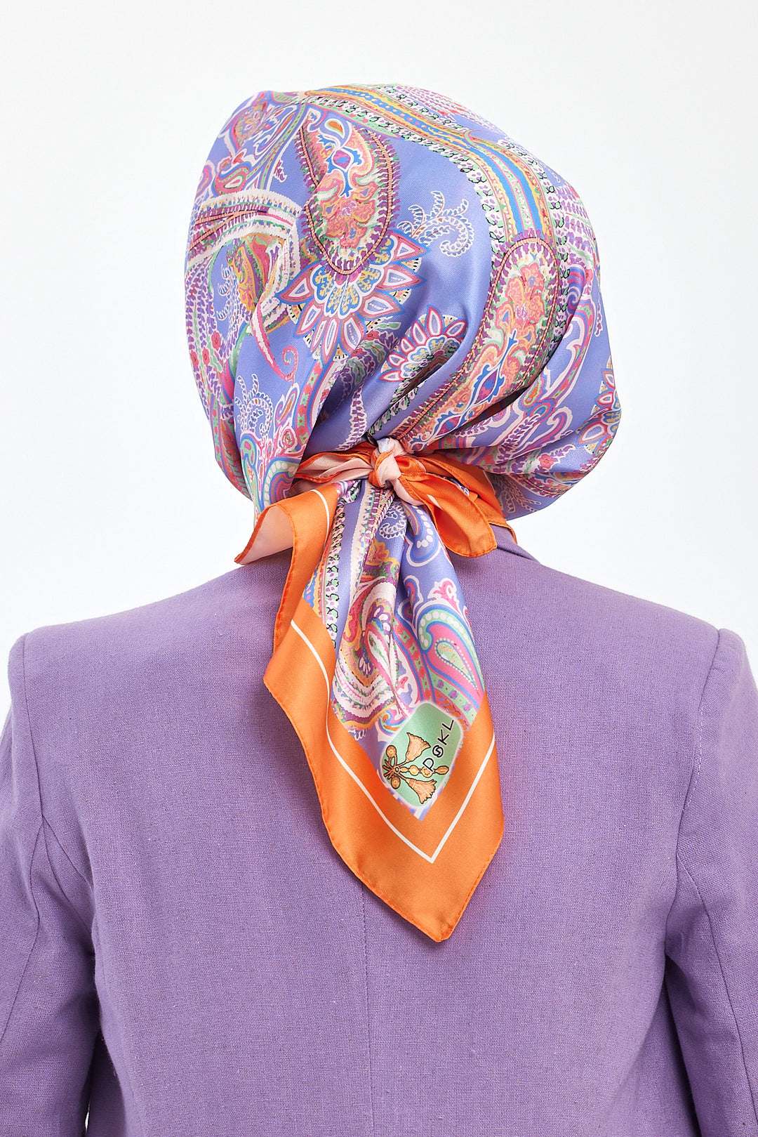 BNG Women Patterned Scarf Lilac - Clermont