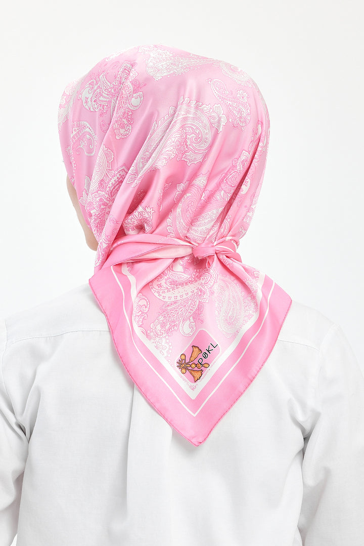 BNG Women Patterned Scarf Pink - Clermont