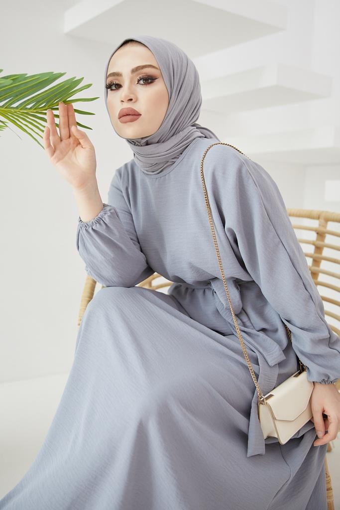 BNG Women Aerobin Hijab Dress Gray - Clermont