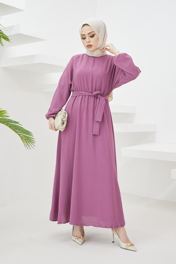 BNG Women Aerobin Hijab Dress Purple - Clermont