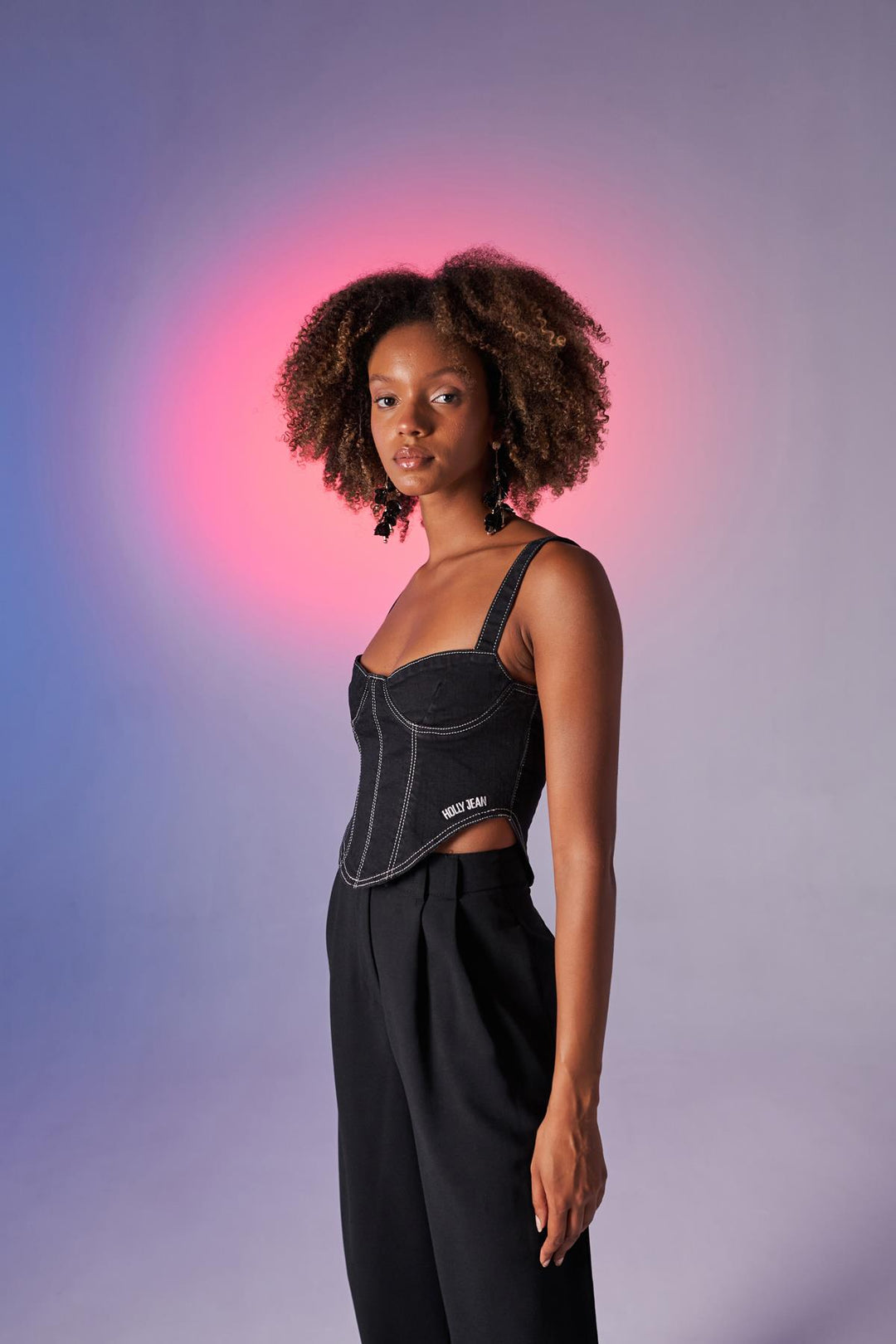 HLLY Women Patty Bustier Black - Chelmsford