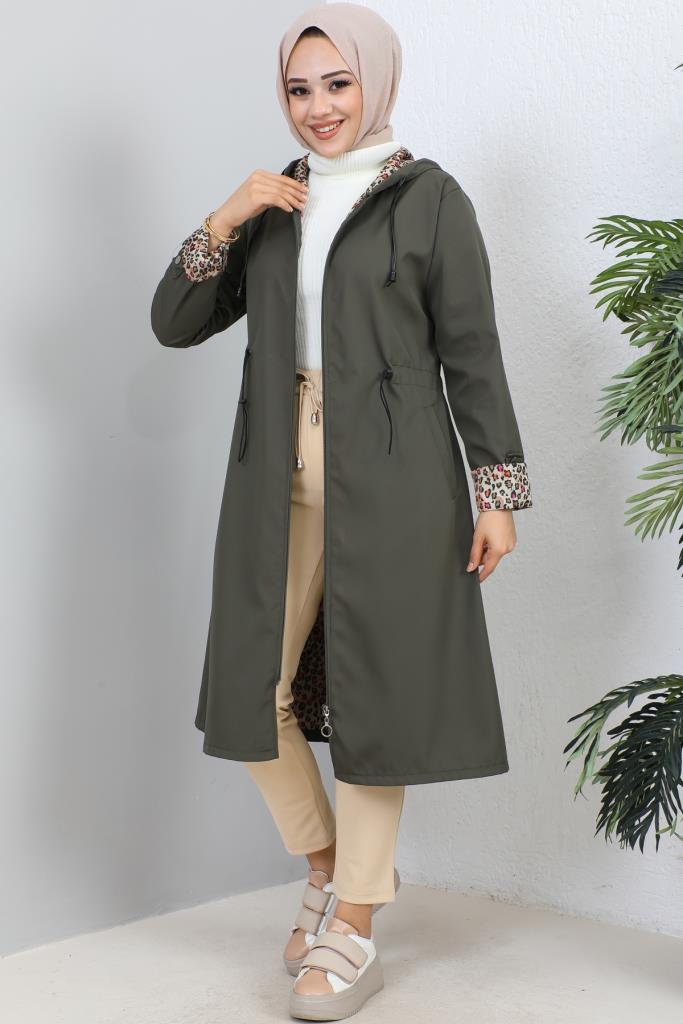 BNG Women Seasonal Trench Coat Khaki - Clermont