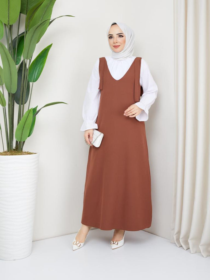 BNG Women Shirt + Jumpsuit Brown - Clermont