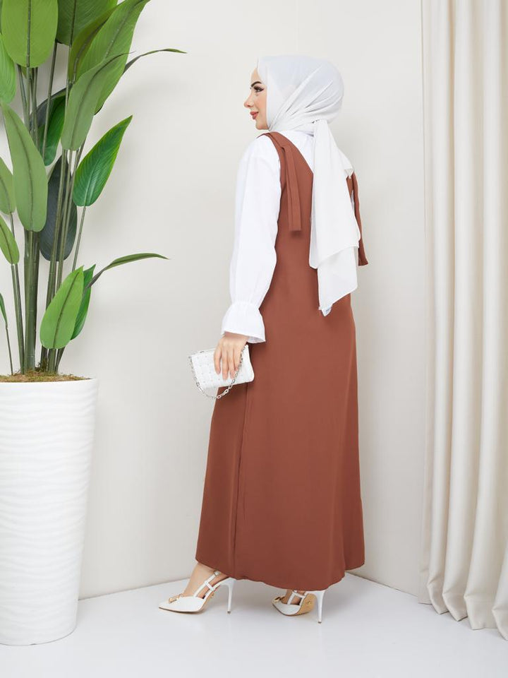 BNG Women Shirt + Jumpsuit Brown - Clermont