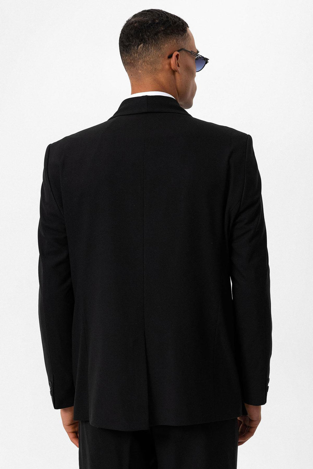 ANT Double Breasted Closure Belted Men's Blazer Jacket - Muncie