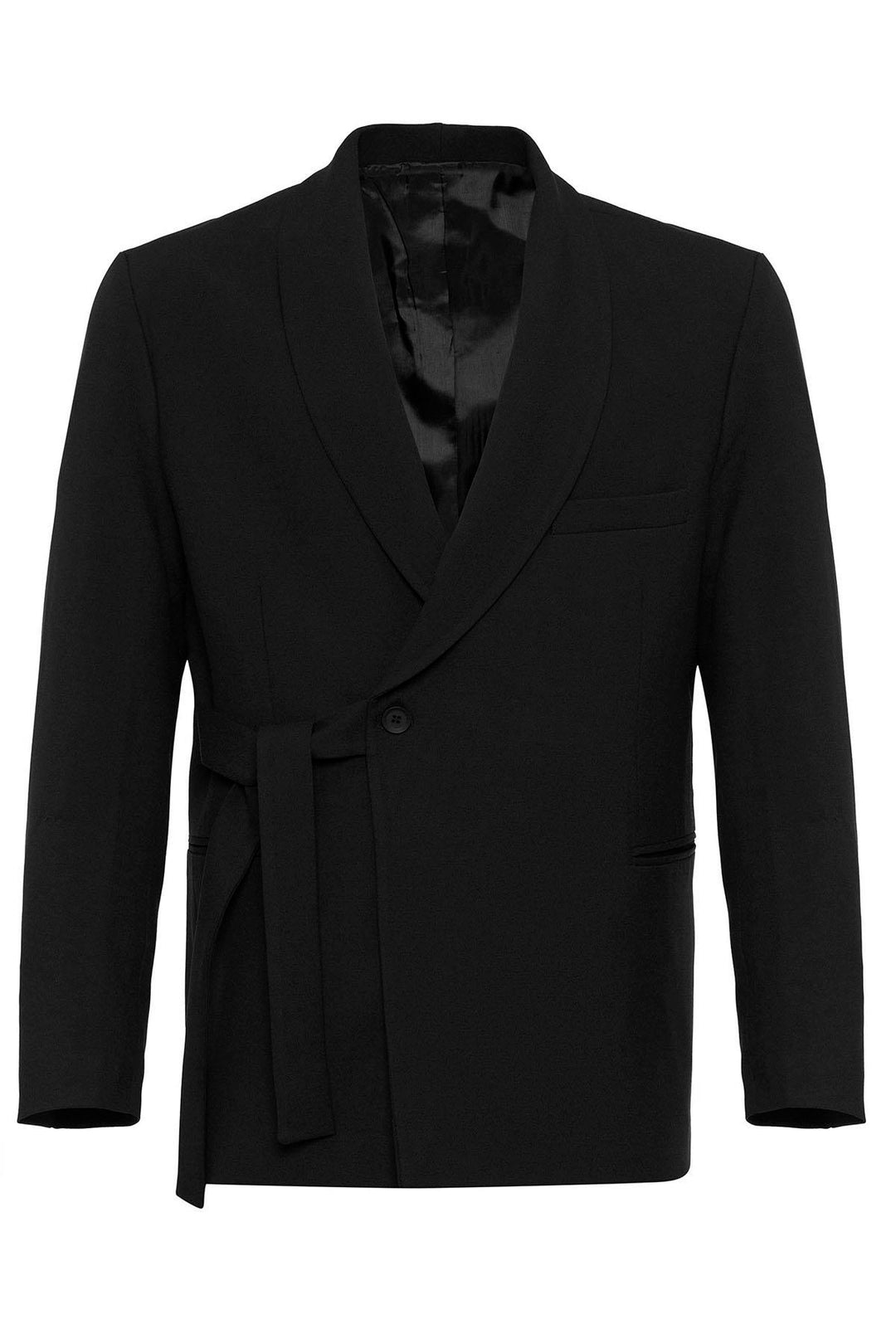 ANT Double Breasted Closure Belted Men's Blazer Jacket - Muncie