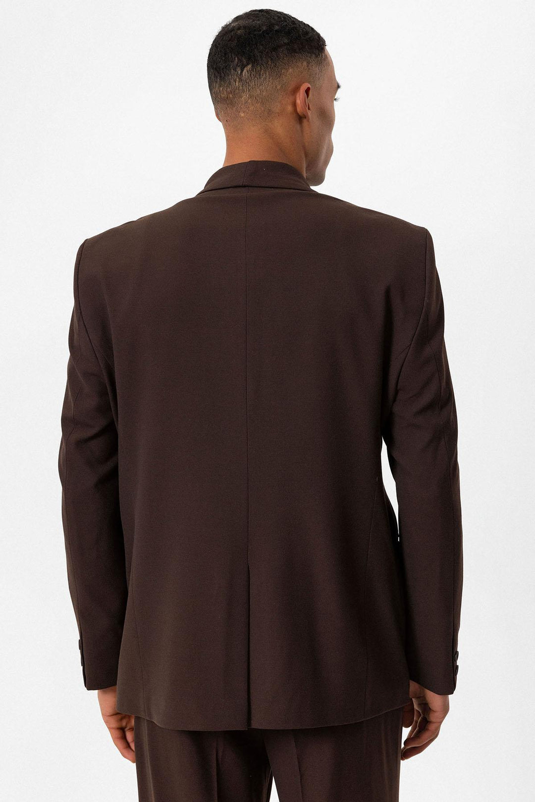 ANT Double Breasted Closure Belted Men's Blazer Jacket - Antioch