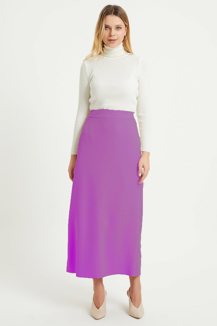 ZRF Women Pencil Skirt - Lilac - Sugar Land