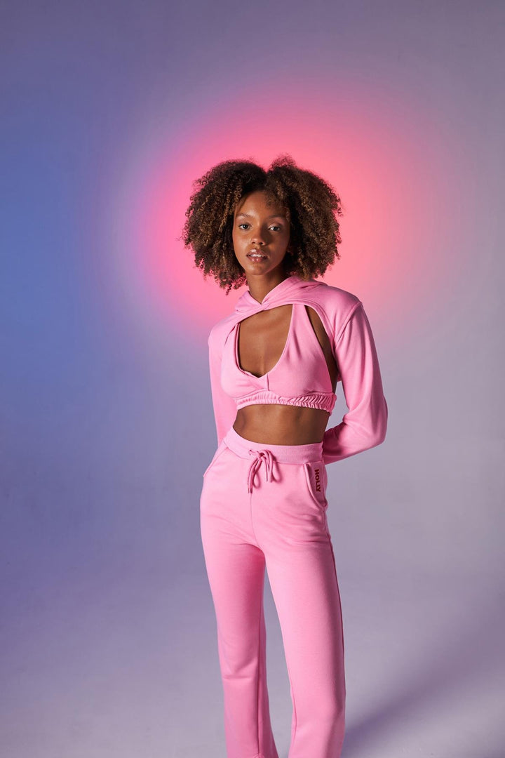 HLLY Women Olly Sweat Pink - Cape Coral