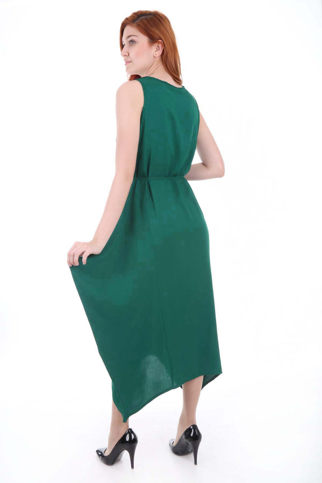 BGD Women Embroidered Dress - Green - Avondale