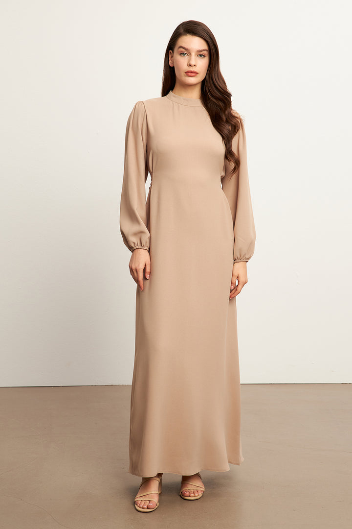 ZRF Women Nevra Belted Dress - Beige - Pine Hills