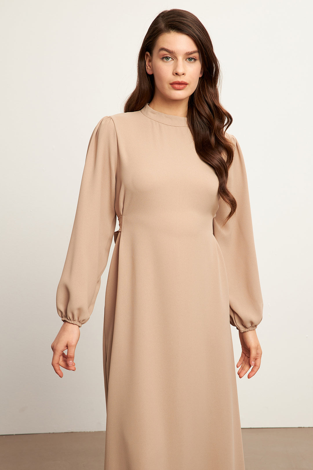 ZRF Women Nevra Belted Dress - Beige - Pine Hills