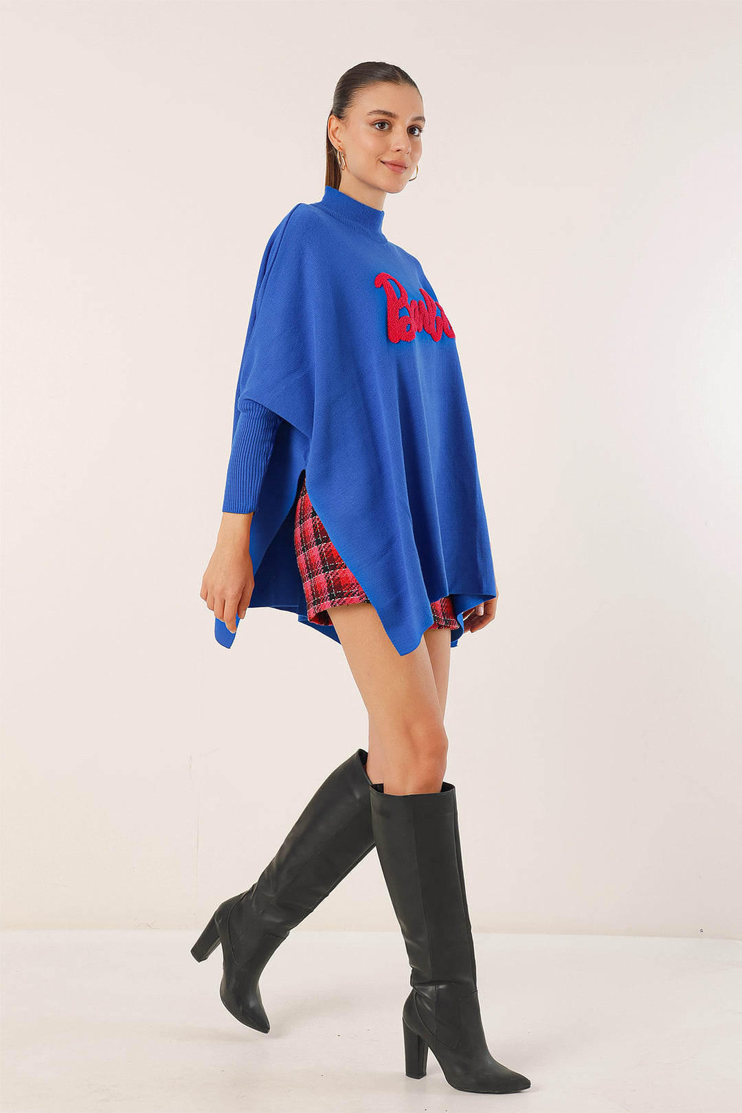 BGD Women Slit Poncho Sweater - C.Saks - Avondale