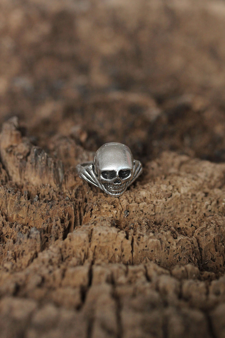 EBJ Adjustable Skull Design Men's Ring - Fastiv