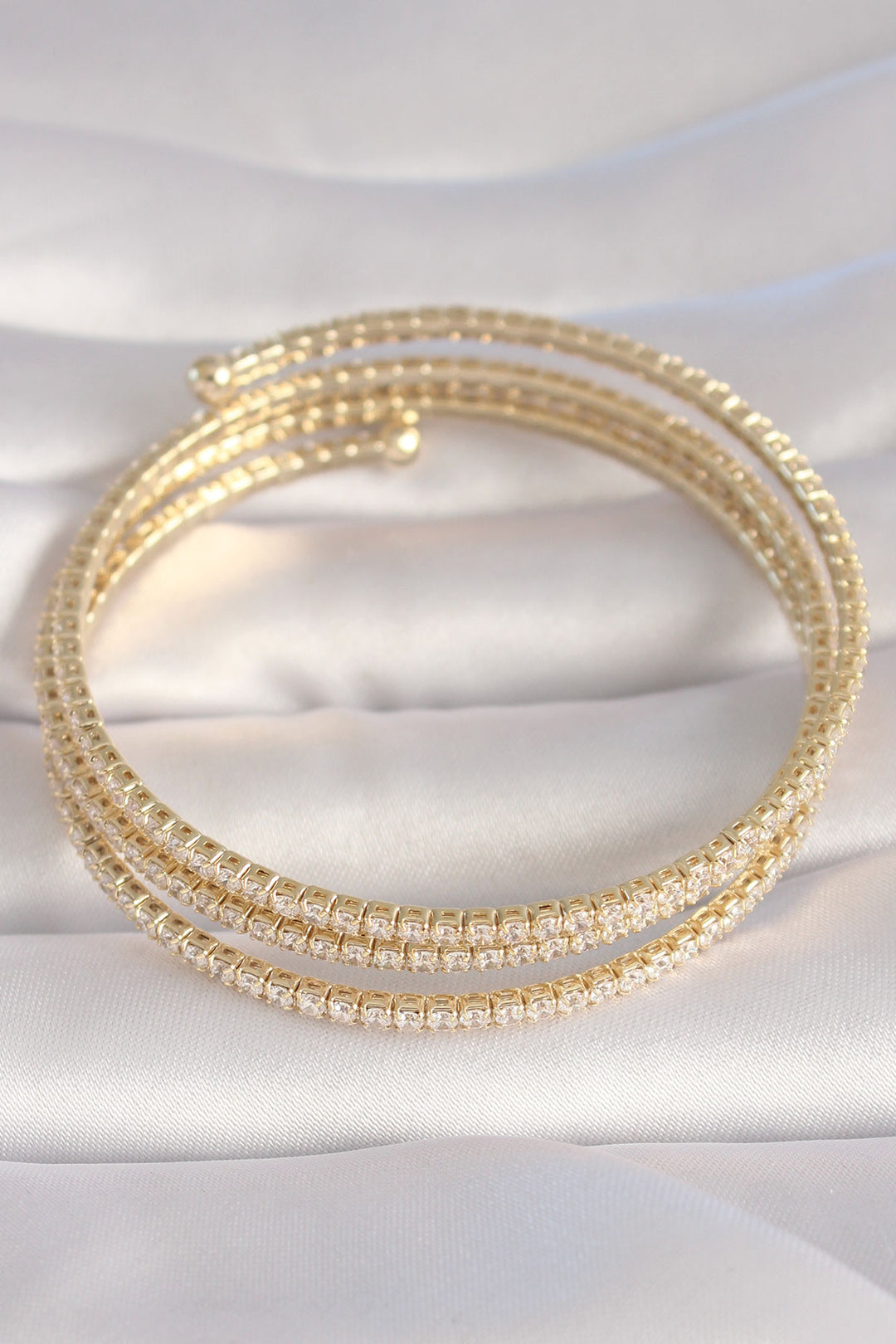 EBJ Gold Color Rice Zircon Stone VIP Series Women's Bracelet - Hereford