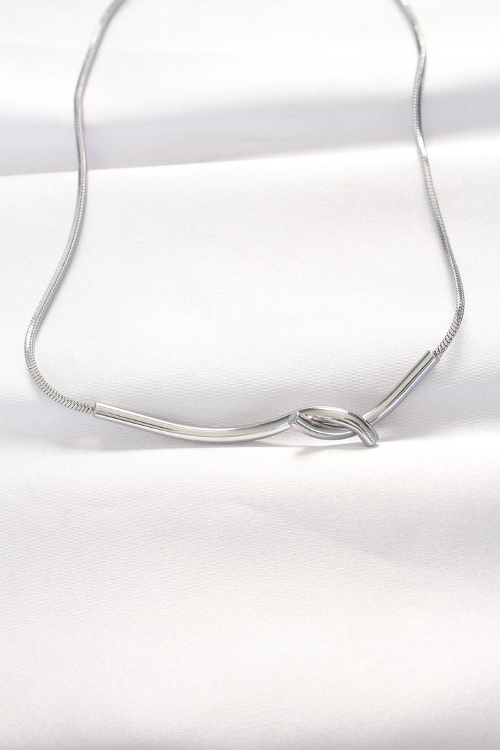 EBJ 316L Stainless Steel Silver Color Necklace - Seevetal