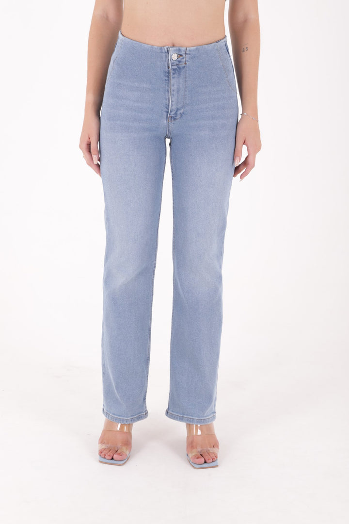 XLJ Wide Leg Jean with Dart and No Pocket Mixed - Kortrijk