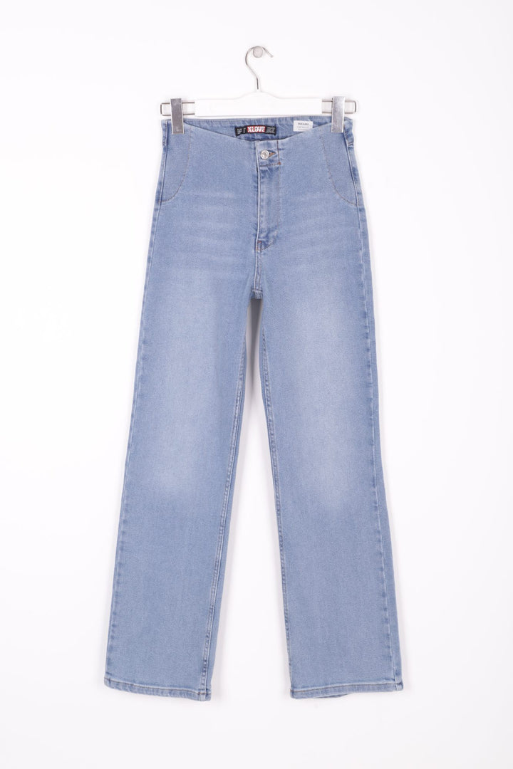 XLJ Wide Leg Jean with Dart and No Pocket Mixed - Kortrijk