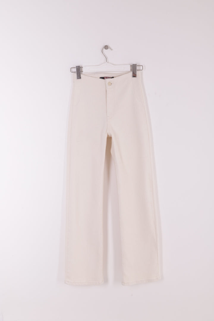 XLJ Wide Leg Jean with Dart and No Pocket Mixed - Chartres