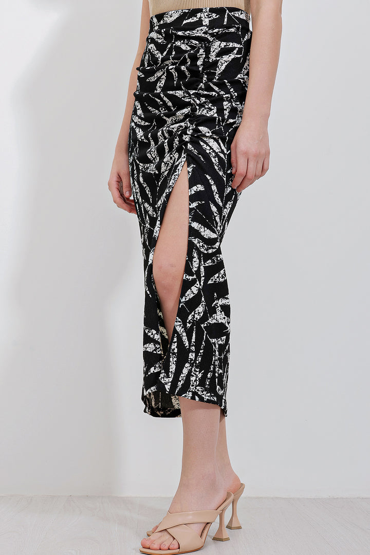 BGD Women Slit Skirt - Black - Avondale