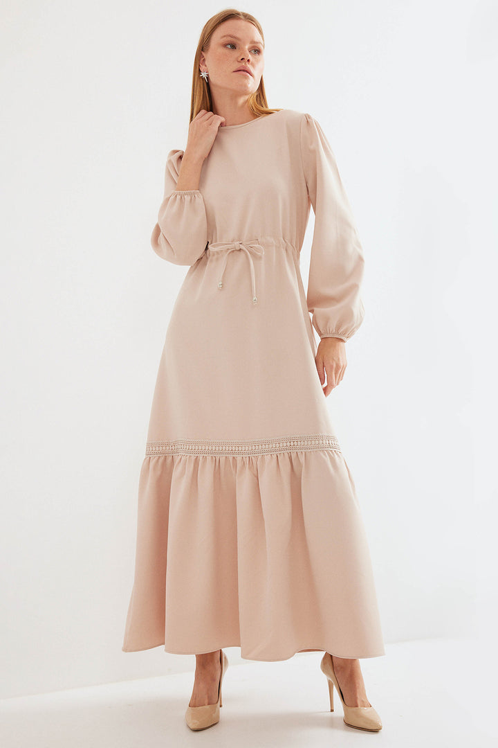 BGD Women Long Dress - Cream - Avondale