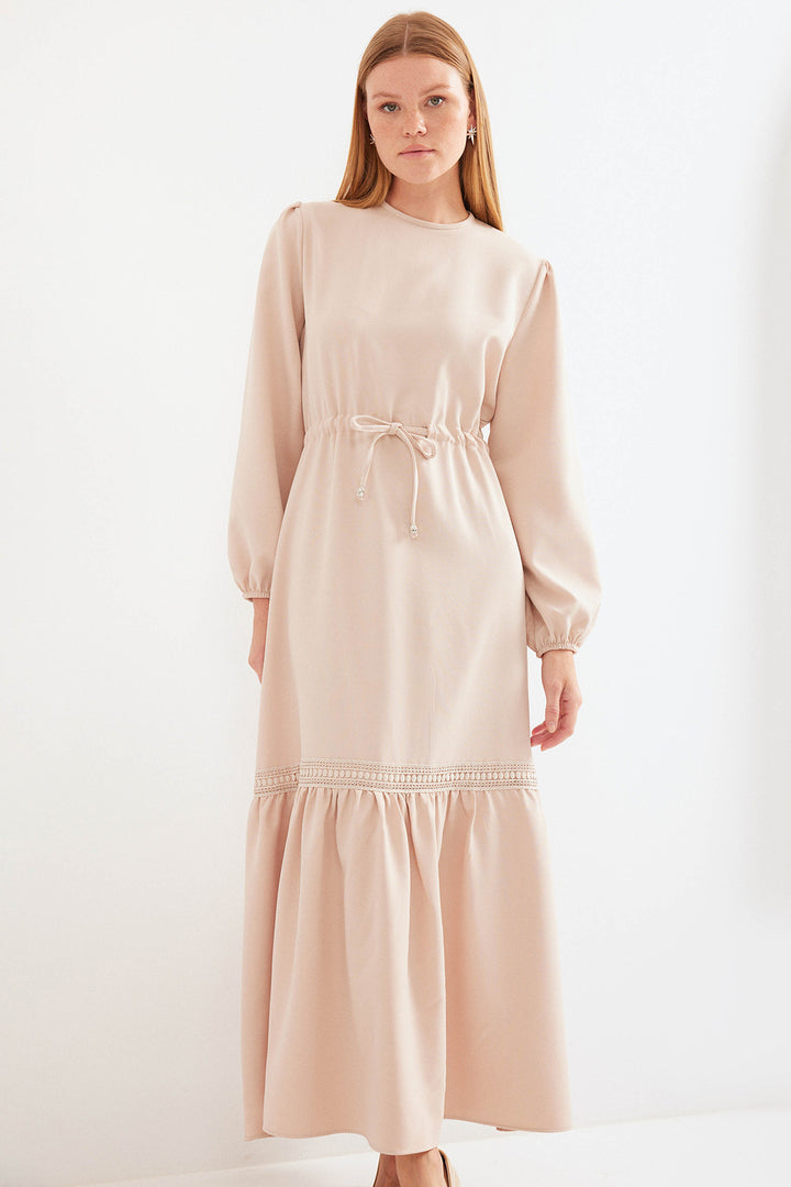 BGD Women Long Dress - Cream - Avondale