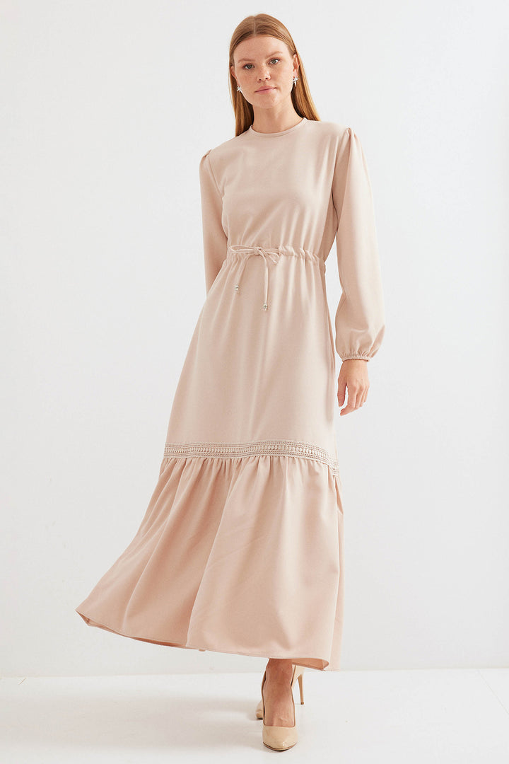 BGD Women Long Dress - Cream - Avondale