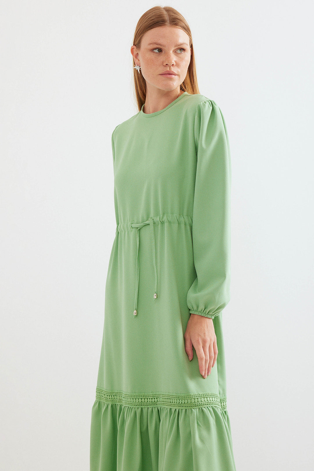 BGD Women Long Dress - Green - Avondale