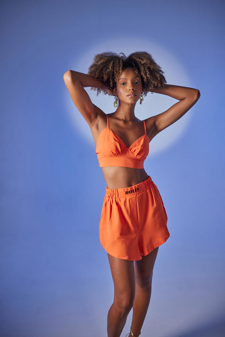 HLLY Women Orange Leti Bustier - Springfield