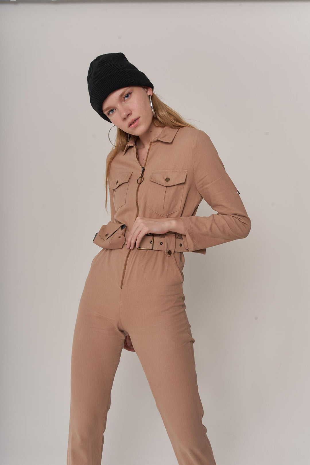 HLLY Women Hunter Jumpsuit Beige - Salamanca