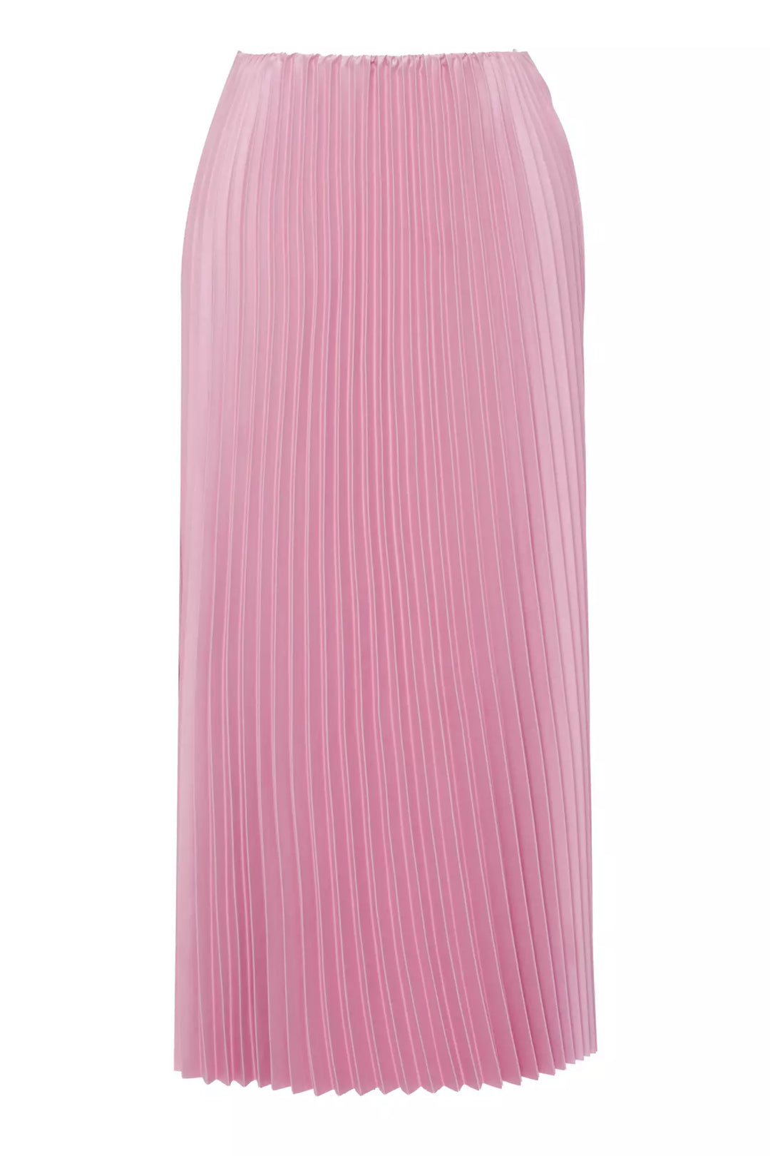 FRV Pink satin sleeveless maxi skirt - Annecy