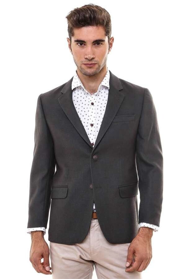 WSS 4 Drop Cachet Dark Green Men Blazer  - Singen