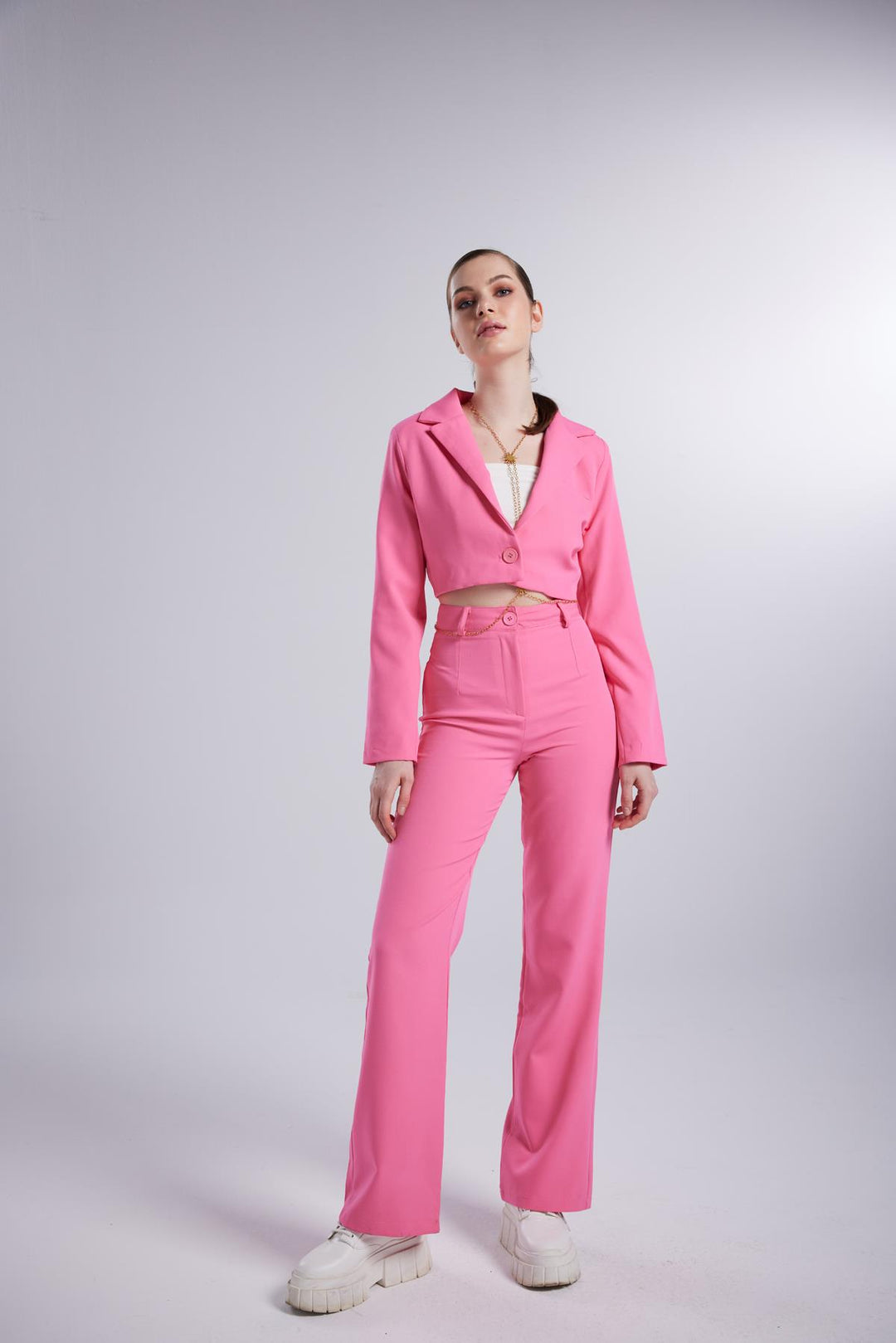 HLLY Women Pink Jacket Panky - Monaco